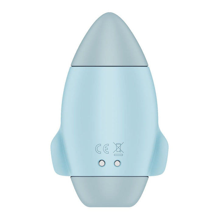 Satisfyer Mission Control - Blue - Blue USB Rechargeable Vibrating Air Pulse Stimulator – Sex toys NZ by Naughtyhut. Discreet delivery nationwide.