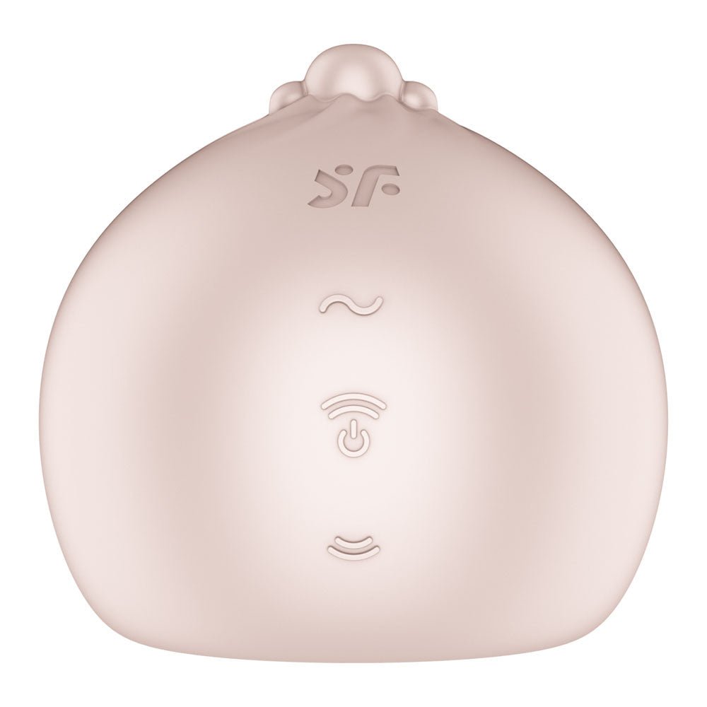 Satisfyer Mochi - Beige - Beige USB Rechargeable Air Pulse Stimulator – Sex toys NZ by Naughtyhut. Discreet delivery nationwide.