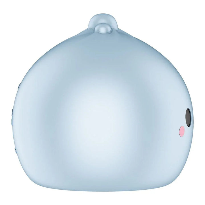 Satisfyer Mochi - Air Pulse Stimulator in Frost Blue, side profile