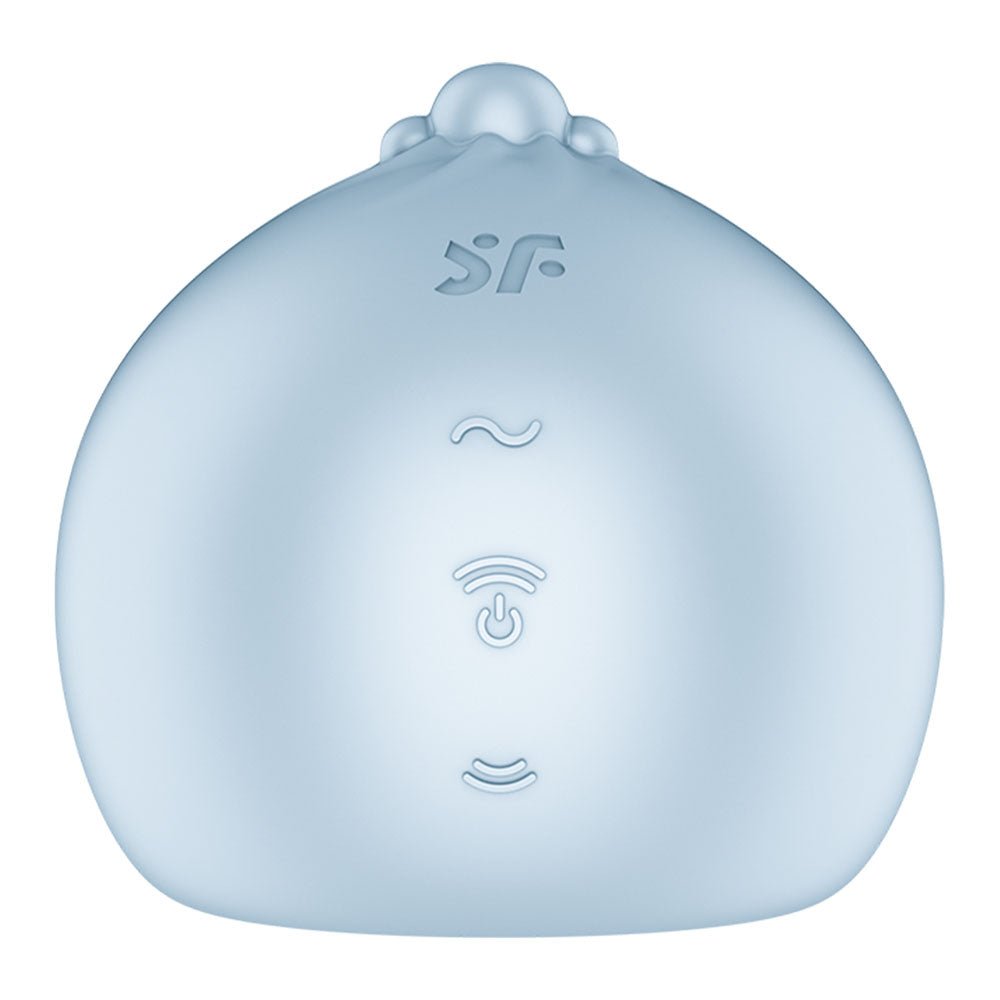 Satisfyer Mochi - Frost Blue - Frost Blue USB Rechargeable Air Pulse Stimulator – Sex toys NZ by Naughtyhut. Discreet delivery nationwide.