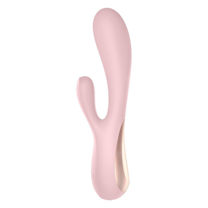 Satisfyer Mono Flex - Mauve App Controlled USB Rechargeable Rabbit Vibrator – Sex toys NZ by Naughtyhut. Discreet delivery nationwide.