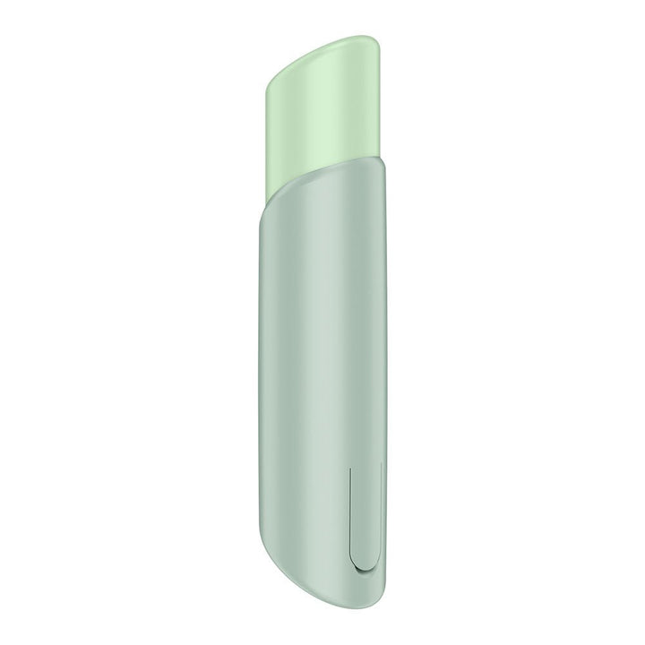 Satisfyer Naughty Kiss - Mint Green USB Rechargeable Air Pulse Stimulator – Sex toys NZ by Naughtyhut. Discreet delivery nationwide.