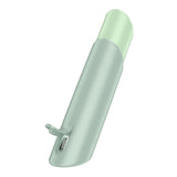 Buy Satisfyer Naughty Kiss - Mint Green USB Rechargeable Air Pulse Stimulator – Naughtyhut NZ sex toys online. Discreet delivery & top brands.