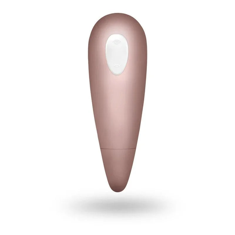 Satisfyer Number 1 - Clitoral Stimulator in Rose Gold, top view