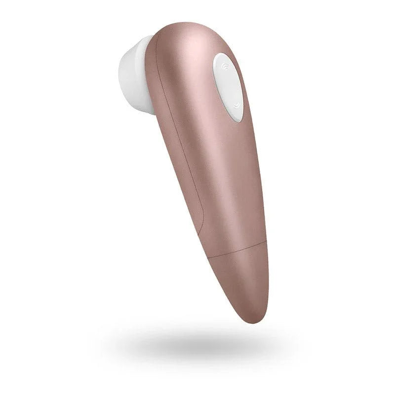 Satisfyer Number 1 - Clitoral Stimulator in Rose Gold, front view