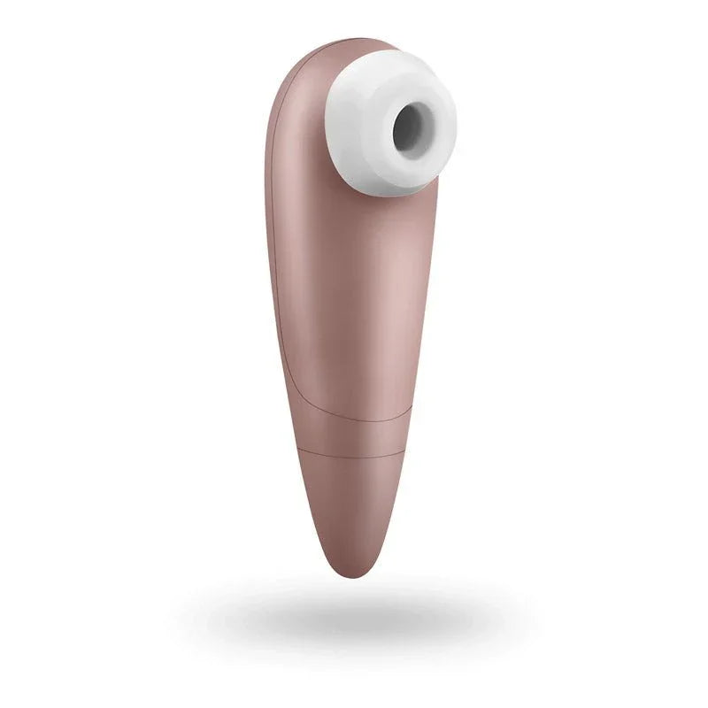 Satisfyer Number 1 - Clitoral Stimulator in Rose Gold, back view