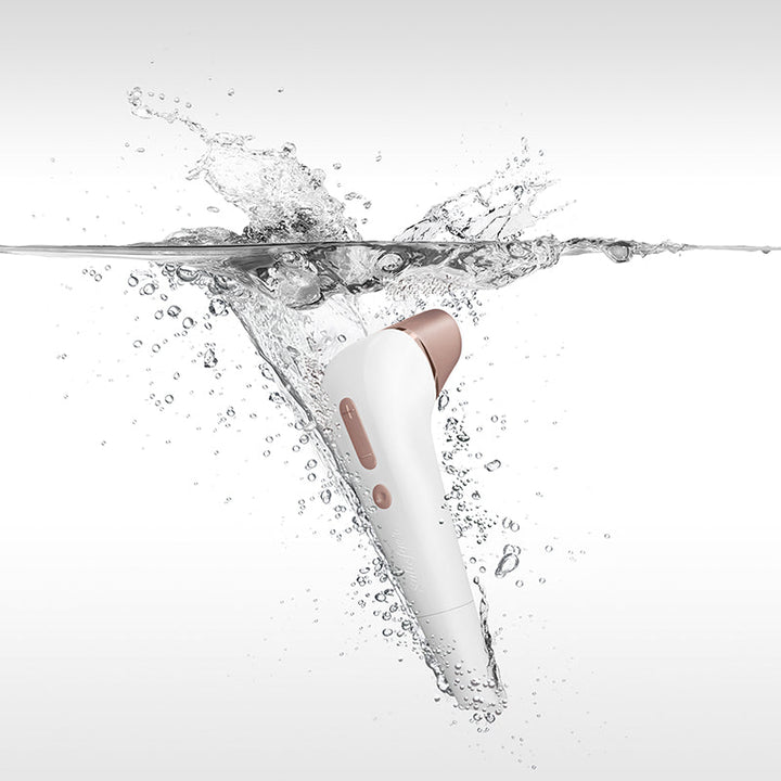 Satisfyer Number 2 - White Touch - Free Clitoral Stimulator – Sex toys NZ by Naughtyhut. Discreet delivery nationwide.