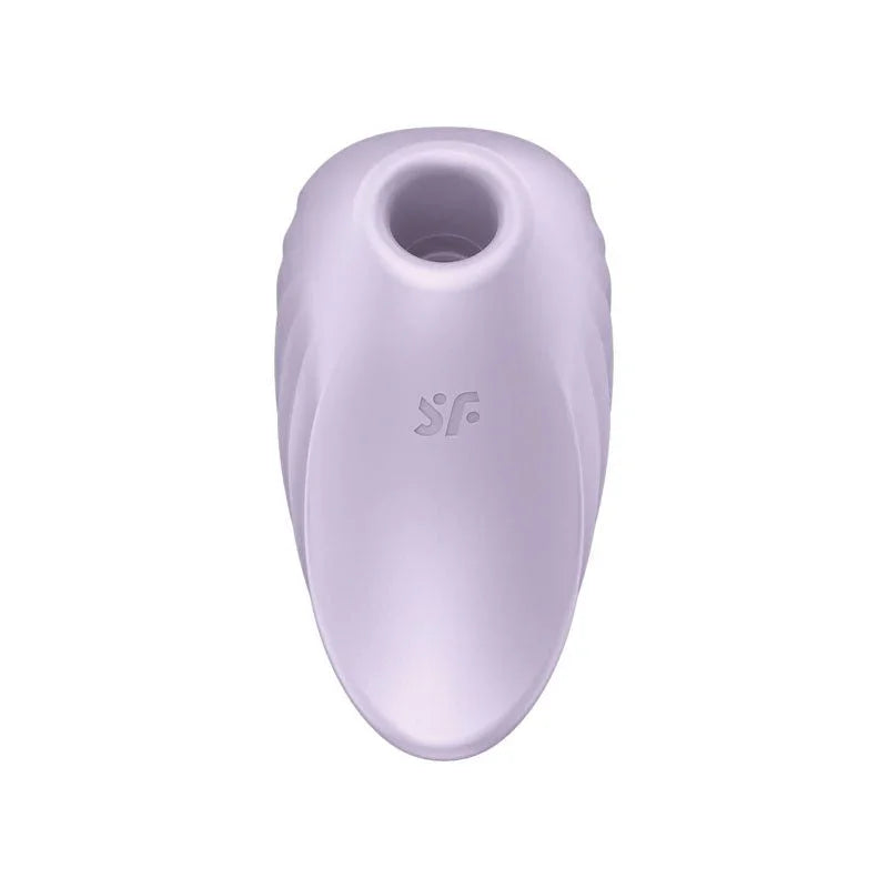 Satisfyer Pearl Diver - Air Pulsation Stimulator in Violet, top view