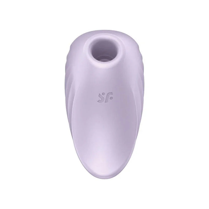 Satisfyer Pearl Diver - Air Pulsation Stimulator in Violet, top view