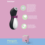 Buy Satisfyer Penguin - Touch - Free USB - Rechargeable Clitoral Stimulator – Naughtyhut NZ sex toys online. Discreet delivery & top brands.