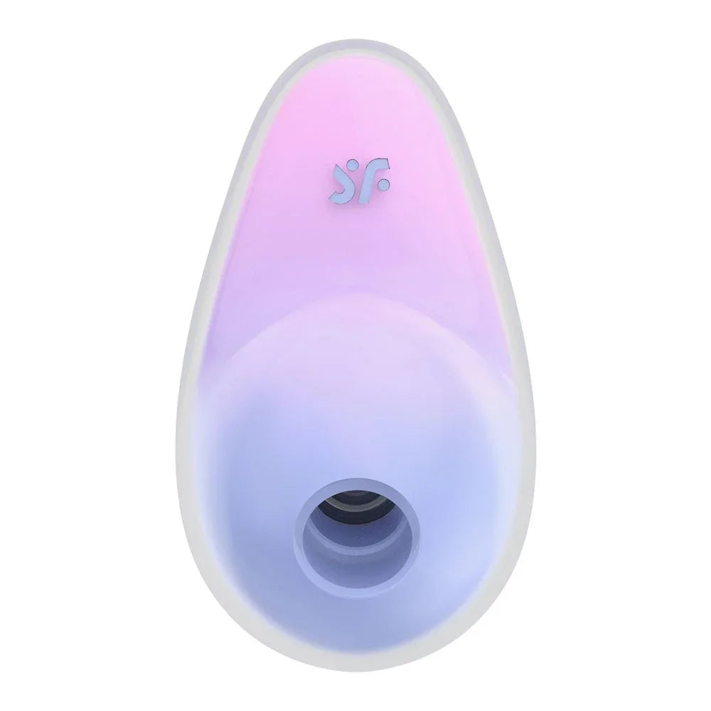 Satisfyer Pixie Dust - Vibrating Air Pulse Stimulator in Violet/Pink, front view