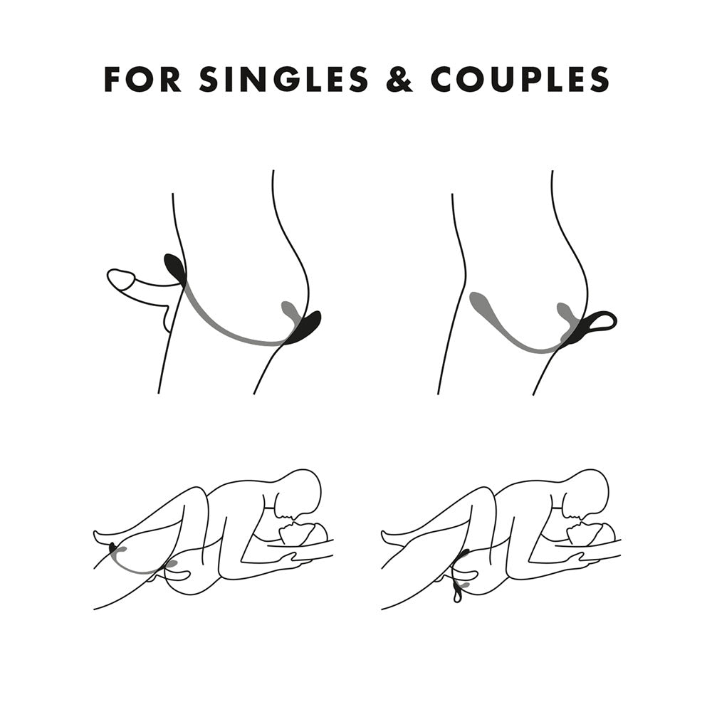 Buy Satisfyer Plug & Play 1 - Blue USB Rechargeable Couples Stimulator – Naughtyhut NZ sex toys online. Discreet delivery & top brands.