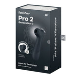 Buy Satisfyer Pro 2 Generation 3 - Dark Grey - Dark Grey Touch - Free USB - Rechargeable Clitoral Stimulator – Naughtyhut NZ sex toys online. Discreet delivery & top brands.