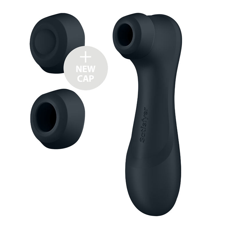 Satisfyer Pro 2 Generation 3 - Dark Grey - Dark Grey Touch - Free USB - Rechargeable Clitoral Stimulator – Sex toys NZ by Naughtyhut. Discreet delivery nationwide.