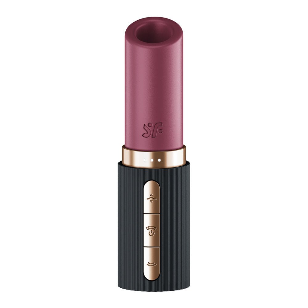 Buy Satisfyer Pro 2 Kiss - Red/Black USB Rechargeable Air Pulse Stimulator – Naughtyhut NZ sex toys online. Discreet delivery & top brands.