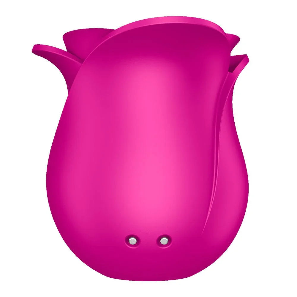 Satisfyer Pro 2 Modern Blossom - Air Pulse Rose Stimulator in Pink, back view