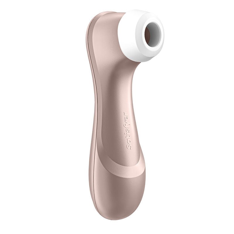Buy Satisfyer Pro 2 - Rose Gold - Touch - Free USB - Rechargeable Clitoral Stimulator – Naughtyhut NZ sex toys online. Discreet delivery & top brands.