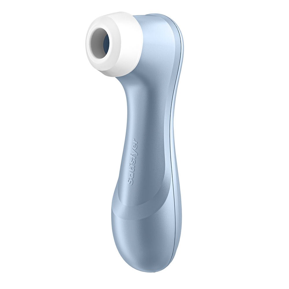 Buy Satisfyer Pro 2 - Blue - Touch - Free USB - Rechargeable Clitoral Stimulator – Naughtyhut NZ sex toys online. Discreet delivery & top brands.