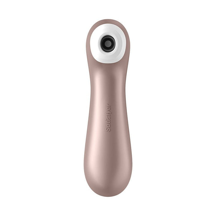 Satisfyer Pro 2+ Rose Gold - Rose Gold Touch - Free USB - Rechargeable Clitoral Stimulator with Vibration – Sex toys NZ by Naughtyhut. Discreet delivery nationwide.