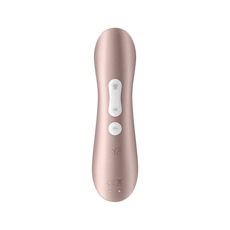 Buy Satisfyer Pro 2+ Rose Gold - Rose Gold Touch - Free USB - Rechargeable Clitoral Stimulator with Vibration – Naughtyhut NZ sex toys online. Discreet delivery & top brands.