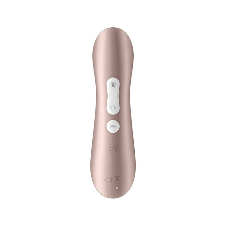 Satisfyer Pro 2+ Rose Gold - Rose Gold Touch - Free USB - Rechargeable Clitoral Stimulator with Vibration – Sex toys NZ by Naughtyhut. Discreet delivery nationwide.