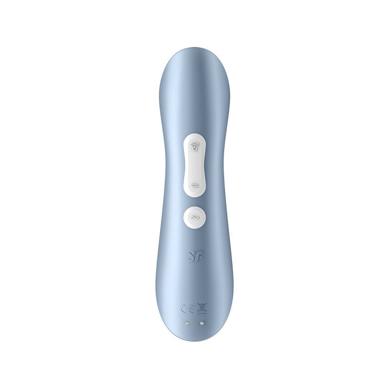 Buy Satisfyer Pro 2+ - Blue Touch - Free USB - Rechargeable Clitoral Stimulator with Vibration – Naughtyhut NZ sex toys online. Discreet delivery & top brands.