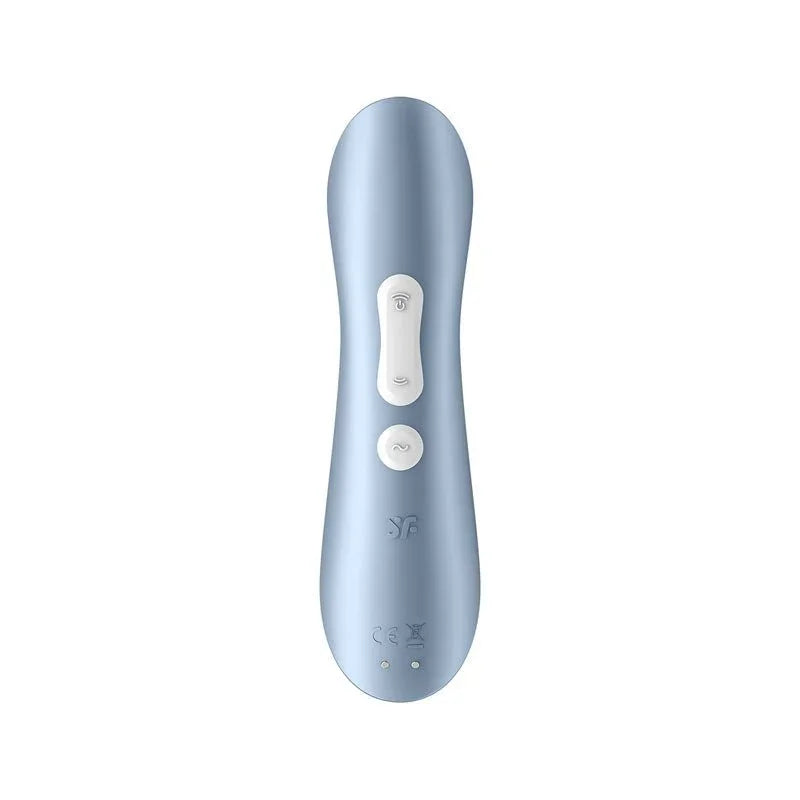 Satisfyer Pro 2+ in Blue, back view