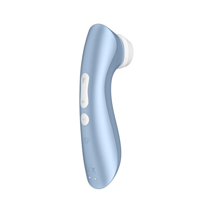 Satisfyer Pro 2+ - Blue Touch - Free USB - Rechargeable Clitoral Stimulator with Vibration – Sex toys NZ by Naughtyhut. Discreet delivery nationwide.