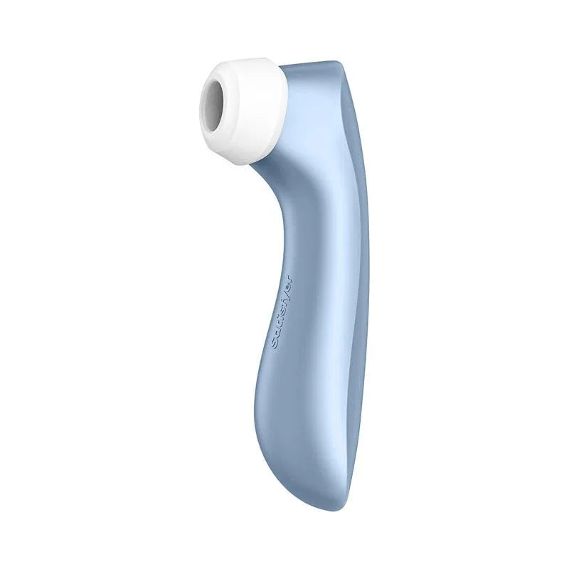 Satisfyer Pro 2+ in Blue, top view