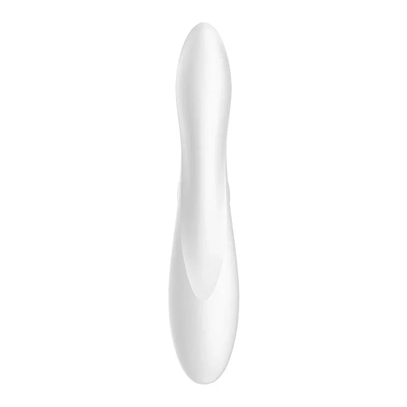 Satisfyer Pro + G-Spot - Rabbit Vibrator in White, side profile