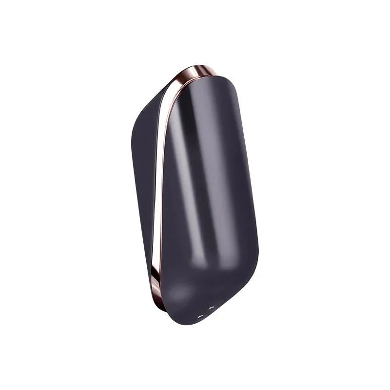 Satisfyer Pro Traveller - Clitoral Stimulator in White/Black, back view
