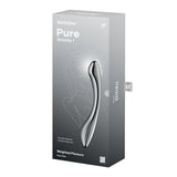 Buy Satisfyer Pure Gravity 1 - Chrome Steel 22 cm Dildo – Naughtyhut NZ sex toys online. Discreet delivery & top brands.