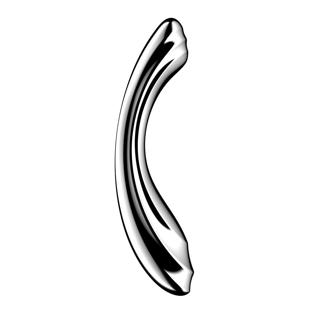 Satisfyer Pure Gravity 2 - Chrome Steel 21 cm Dildo – Sex toys NZ by Naughtyhut. Discreet delivery nationwide.