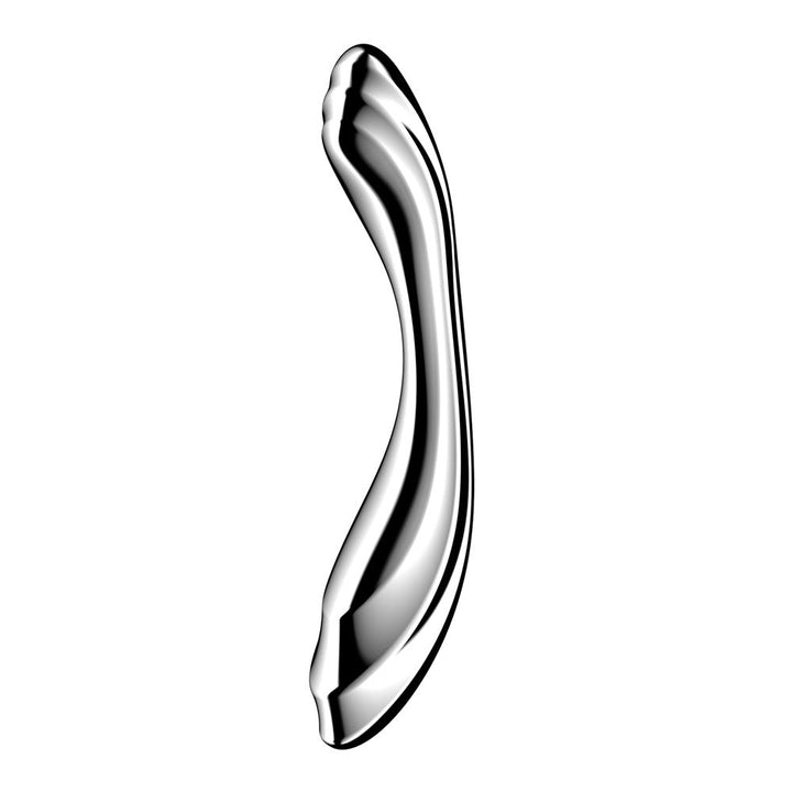 Satisfyer Pure Gravity 2 - Chrome Steel 21 cm Dildo – Sex toys NZ by Naughtyhut. Discreet delivery nationwide.