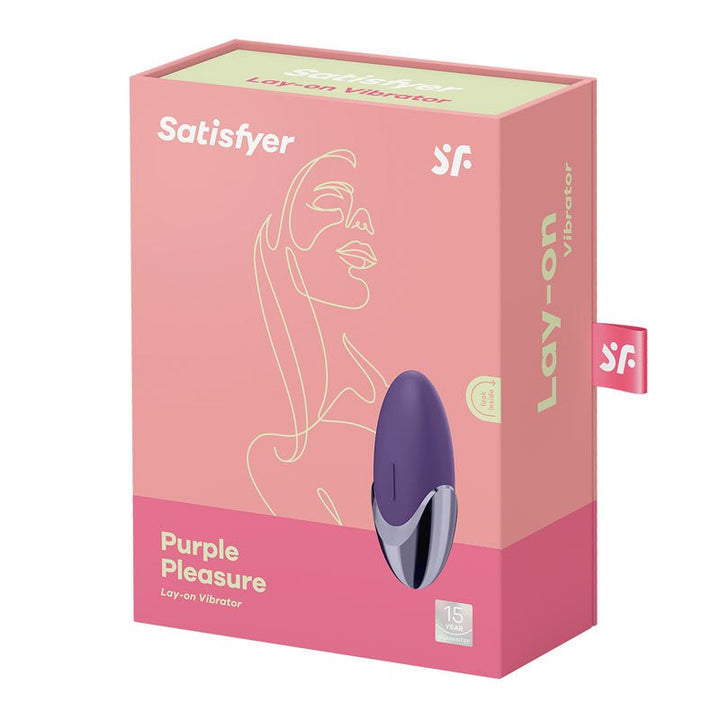 Satisfyer Purple Pleasure - Purple USB Rechargeable Stimulator – Sex toys NZ by Naughtyhut. Discreet delivery nationwide.