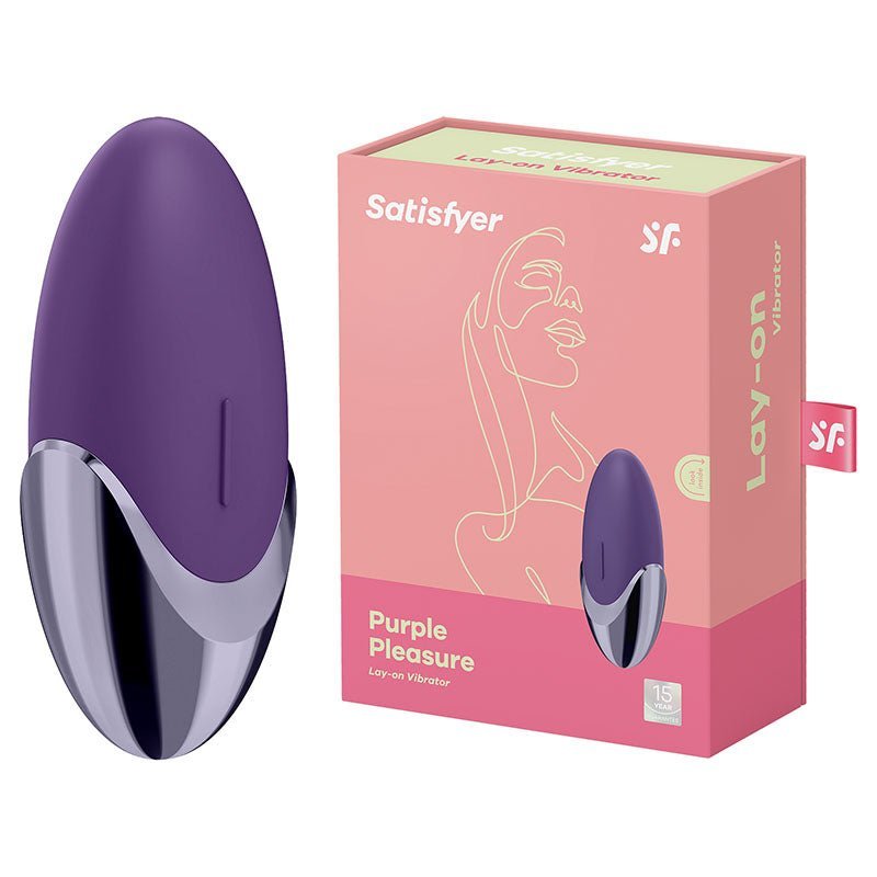 Satisfyer Purple Pleasure - Purple USB Rechargeable Stimulator – Sex toys NZ by Naughtyhut. Discreet delivery nationwide.