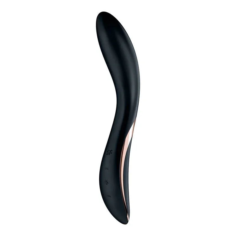 Satisfyer Rrrolling Explosion - Vibrator in Black, front view