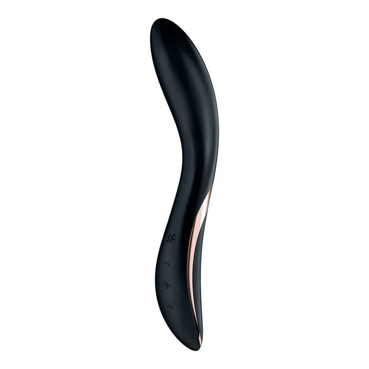 Satisfyer Rrrolling Explosion - Vibrator in Black, front view