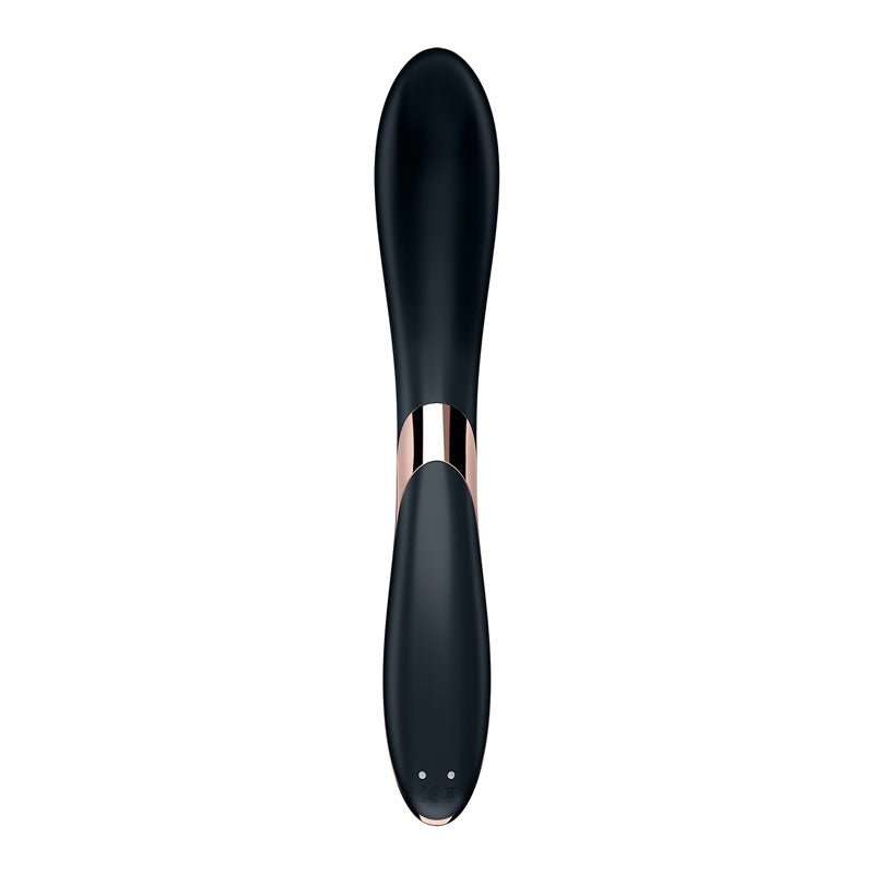 Buy Satisfyer Rrrolling Explosion - Black USB Rechargeable Vibrator – Naughtyhut NZ sex toys online. Discreet delivery & top brands.