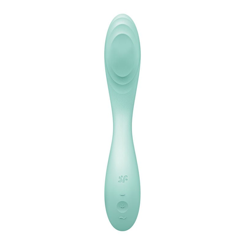 Buy Satisfyer Rrrolling Pleasure - Mint USB Rechargeable Vibrator – Naughtyhut NZ sex toys online. Discreet delivery & top brands.