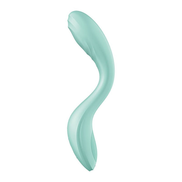 Satisfyer Rrrolling Pleasure - Mint USB Rechargeable Vibrator – Sex toys NZ by Naughtyhut. Discreet delivery nationwide.