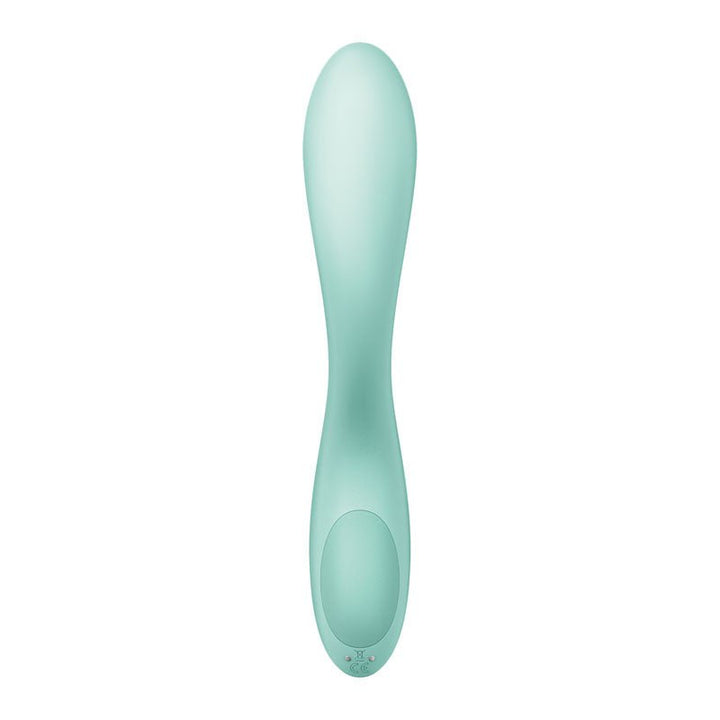Satisfyer Rrrolling Pleasure - Mint USB Rechargeable Vibrator – Sex toys NZ by Naughtyhut. Discreet delivery nationwide.