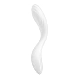 Buy Satisfyer Rrrolling Pleasure - White USB Rechargeable Vibrator – Naughtyhut NZ sex toys online. Discreet delivery & top brands.