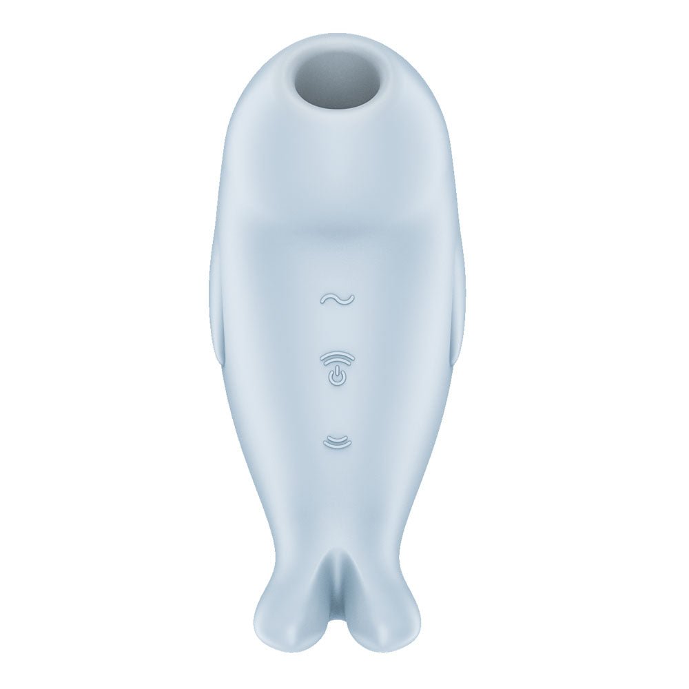 Buy Satisfyer Seal You Soon - Baby Blue USB Rechargeable Air Pulse Stimulator – Naughtyhut NZ sex toys online. Discreet delivery & top brands.