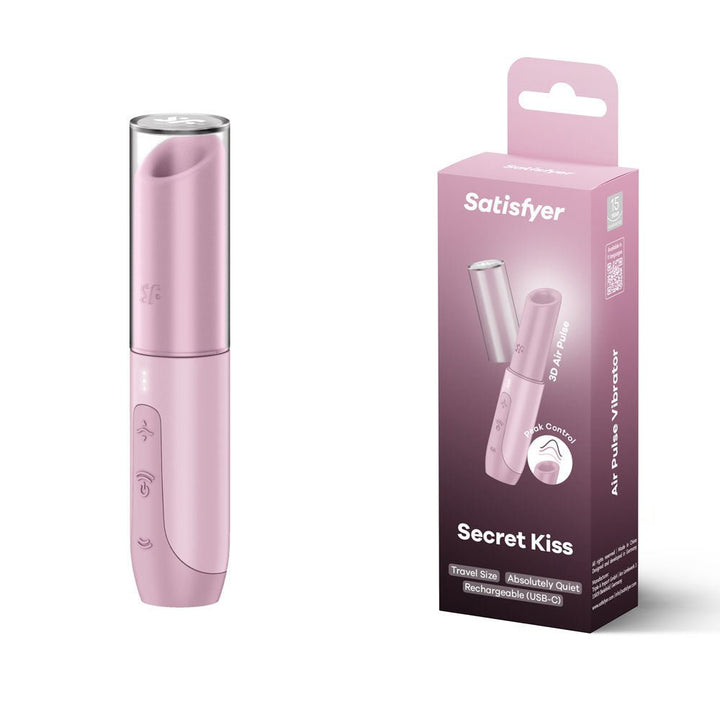Satisfyer Secret Kiss - Lilac USB Rechargeable Air Pulse Stimulator – Sex toys NZ by Naughtyhut. Discreet delivery nationwide.
