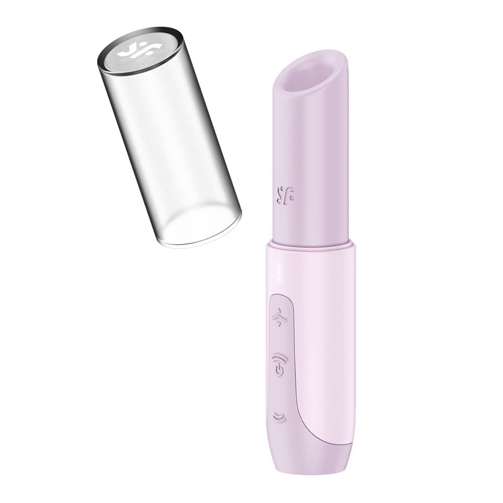 Buy Satisfyer Secret Kiss - Lilac USB Rechargeable Air Pulse Stimulator – Naughtyhut NZ sex toys online. Discreet delivery & top brands.