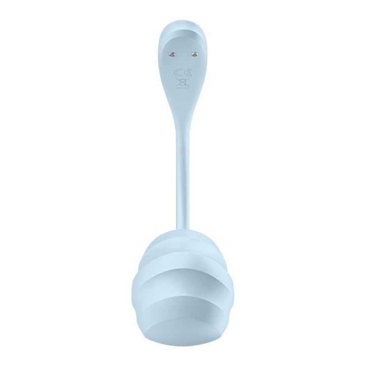 Satisfyer Smooth Petal - Light Blue - Light Blue USB Rechargeable Wearable Stimulator with App Control – Sex toys NZ by Naughtyhut. Discreet delivery nationwide.