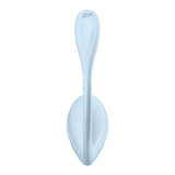 Buy Satisfyer Smooth Petal - Light Blue - Light Blue USB Rechargeable Wearable Stimulator with App Control – Naughtyhut NZ sex toys online. Discreet delivery & top brands.