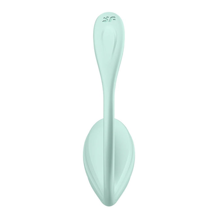 Satisfyer Smooth Petal - Mint - Mint USB Rechargeable Wearable Stimulator with App Control – Sex toys NZ by Naughtyhut. Discreet delivery nationwide.
