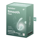 Buy Satisfyer Smooth Petal - Mint - Mint USB Rechargeable Wearable Stimulator with App Control – Naughtyhut NZ sex toys online. Discreet delivery & top brands.